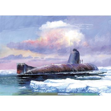 Zvezda 1:350 Soviet Nuclear Submarine K3 Plastic Model Kit