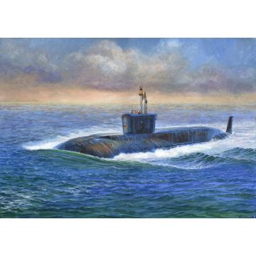 Zvezda 1:350 Nuclear Submarine Yuri Dolgorukij Plastic Model Kit