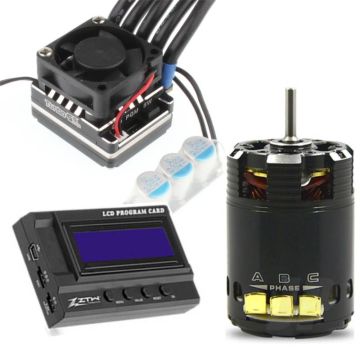 ZTW 1:10 RC Car Brushless Beast PRO Combo w/120A ESC + 2300Kv Motor + Prog. Card